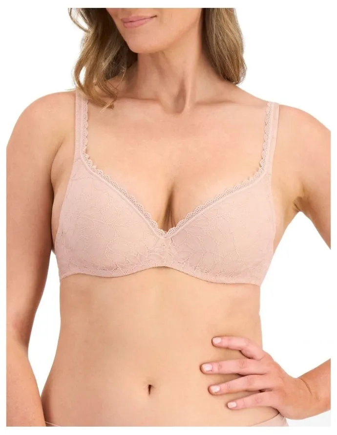Berlei There Lace Contour Bra in Nude Lace