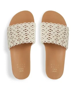 Billabong Aurora Slides In Whisper in White