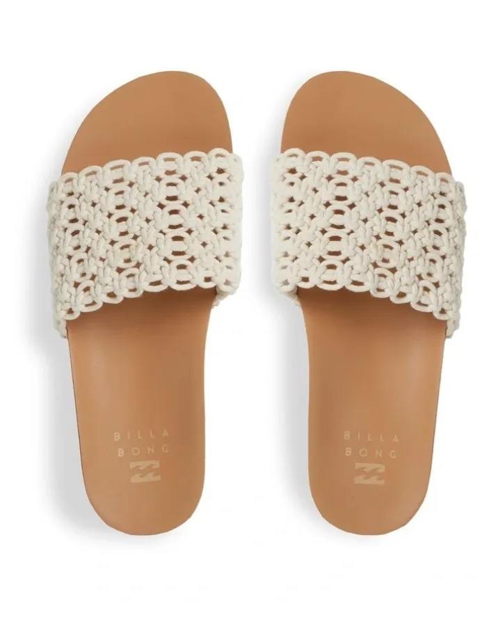 Billabong Aurora Slides In Whisper in White