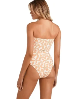 Billabong Belong Together One Piece Swimsuit in Brown