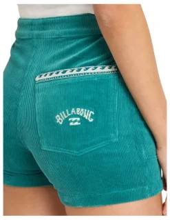 Billabong Good Era High Waist Shorts in Green