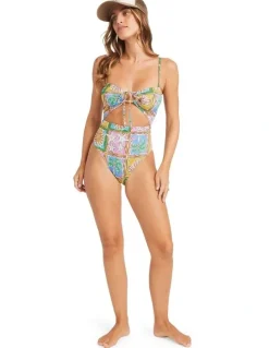 Billabong Heat Dream Andrew One Piece Swimsuit in Assorted
