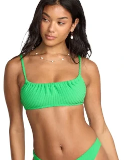 Billabong Josie In The Loop Bralette Bikini Top in Green