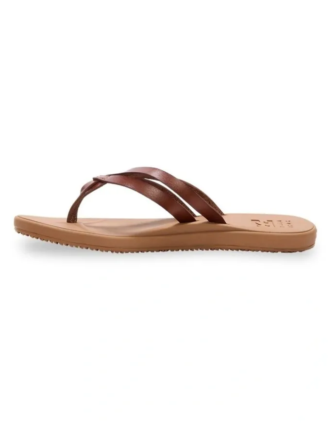 Billabong Olivia Recovery Strappy Thongs In in Brown/Tan