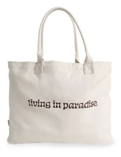 Billabong Paradise Beach Tote Bag in White
