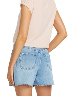 Billabong Riley Denim Shorts in Blue
