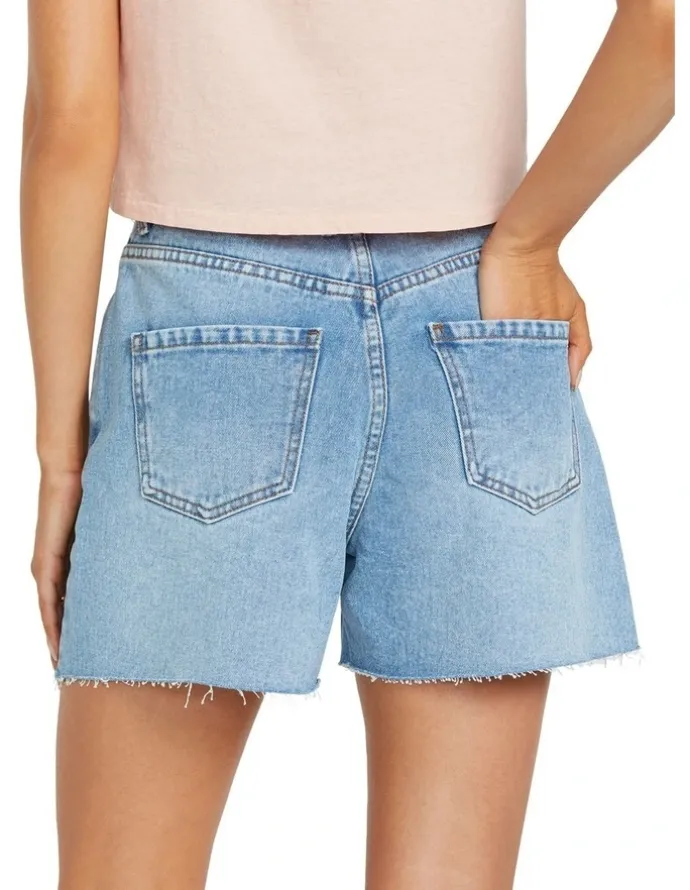 Billabong Riley Denim Shorts in Blue
