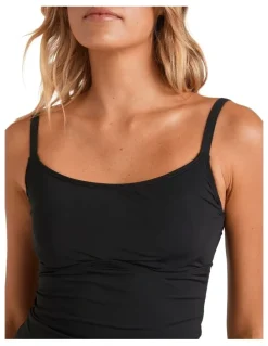Billabong Searcher DD Tankini 2 Bikini Top in Black