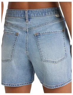 Billabong Shifter Denim Shorts in Blue