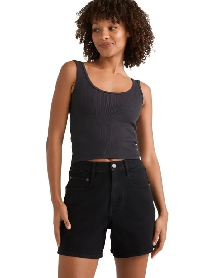 Billabong Shifter Denim Shorts in Black