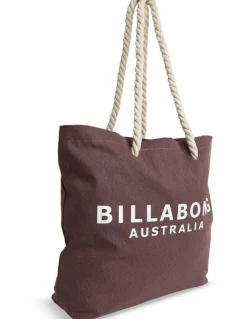 Billabong Society Beach Tote Bag in Espresso