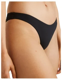 Billabong Sol Searcher Hike Bikini Bottoms in Black