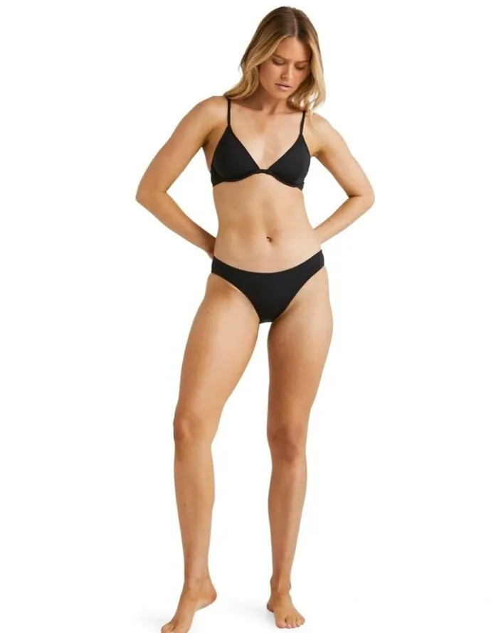 Billabong Sol Searcher Lowrider Bikini Bottoms in Black