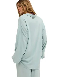 Billabong Sun Days Shirt Cover Up in Blue Light