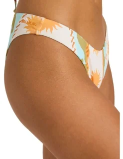 BILLABONG Sunblind Hike Medium Bikini Bottom in Salt Crystal