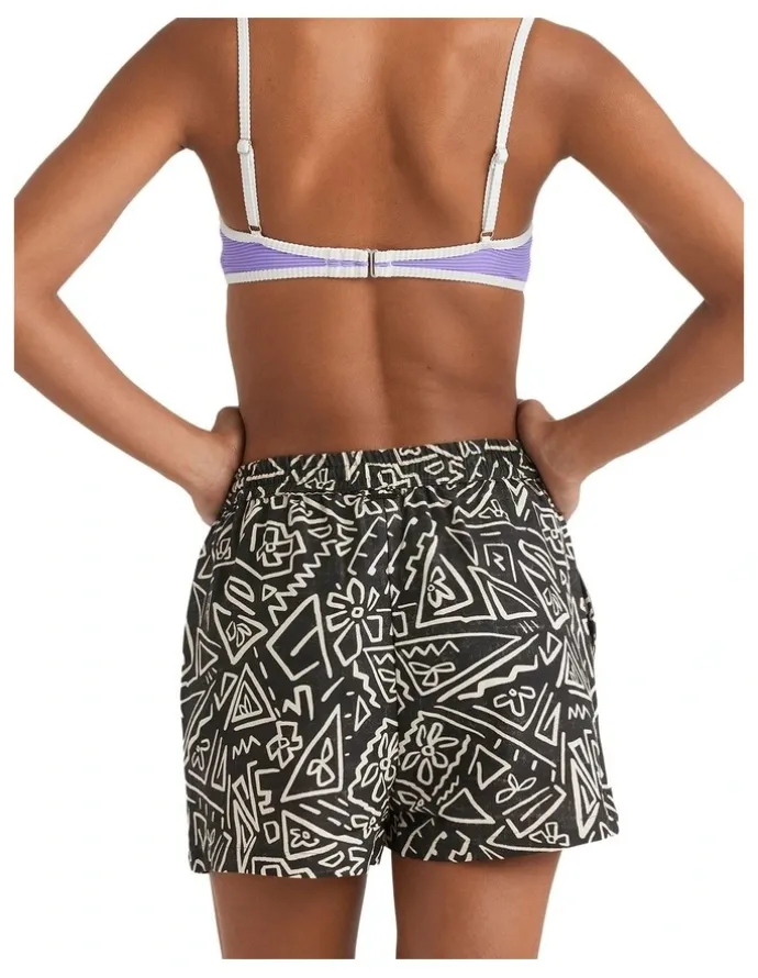 Billabong Sunflower Short in Black/White
