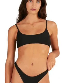 Billabong Tanlines Scoop Bralette in Black