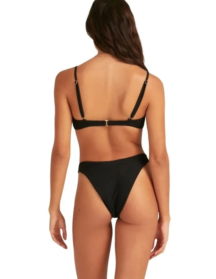 Billabong Tanlines Scoop Bralette in Black