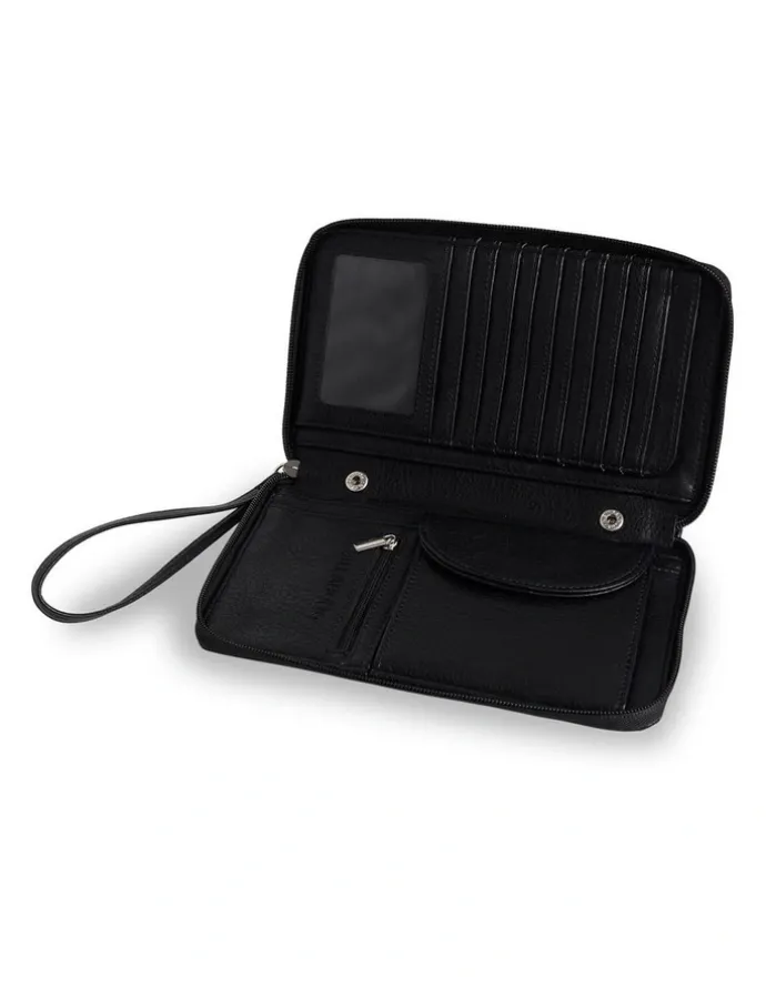Billabong Travel Wallet in Black