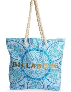 Billabong Tropical Rhapso Tote Bag in Blue Horizon
