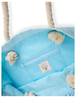 Billabong Tropical Rhapso Tote Bag in Blue Horizon