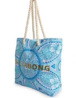 Billabong Tropical Rhapso Tote Bag in Blue Horizon