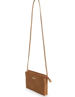 Billabong Tropical Rhapsody Festival Sling Bag In Tan