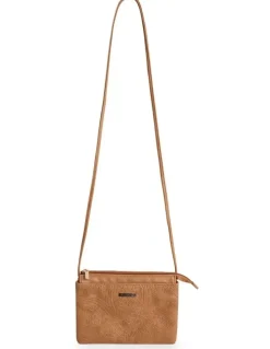 Billabong Tropical Rhapsody Festival Sling Bag In Tan