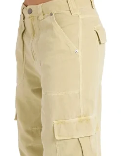 Billabong Walk Along Cargo Pants In Fog