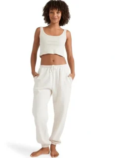 Billabong Wave Essentials Track Pants in Snow Marle