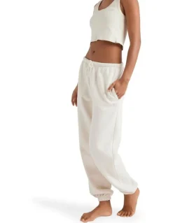 Billabong Wave Essentials Track Pants in Snow Marle