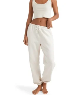 Billabong Wave Essentials Track Pants in Snow Marle