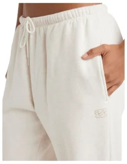 Billabong Wave Essentials Track Pants in Snow Marle