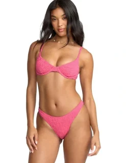 Billabong We're Wild Demi Underwire Bikini Top in Orange