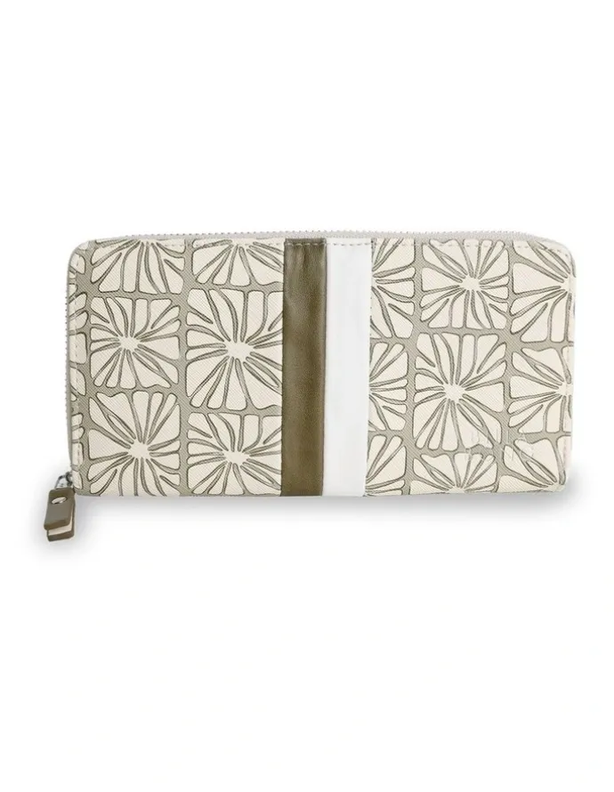 Billabong Zip Around Bi-Fold Wallet in Multi