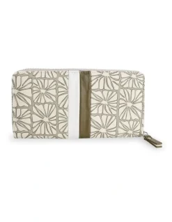 Billabong Zip Around Bi-Fold Wallet in Multi