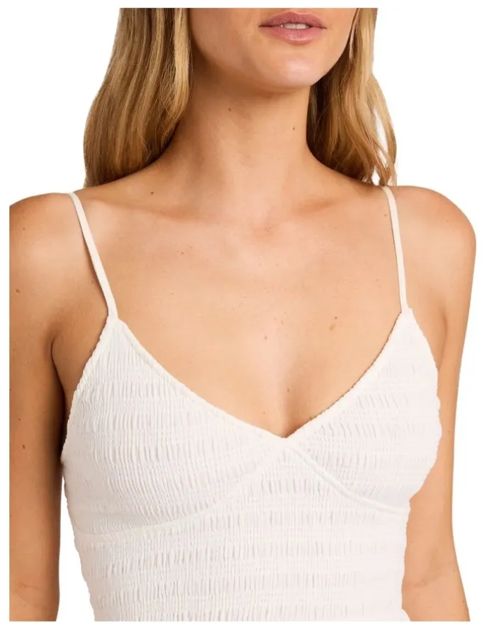 Billabong Such A Trip Midi Dress in Salt Crystal