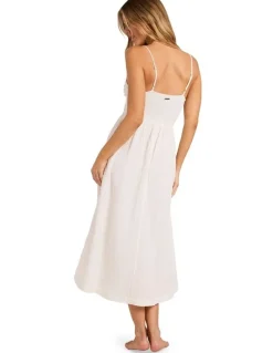 Billabong Such A Trip Midi Dress in Salt Crystal