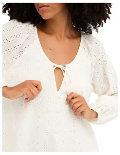 Billabong Sweet Solace Mini Dress in Salt Crystal