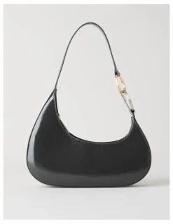 Blaq Bailey Shoulder Bag in Gunmetal