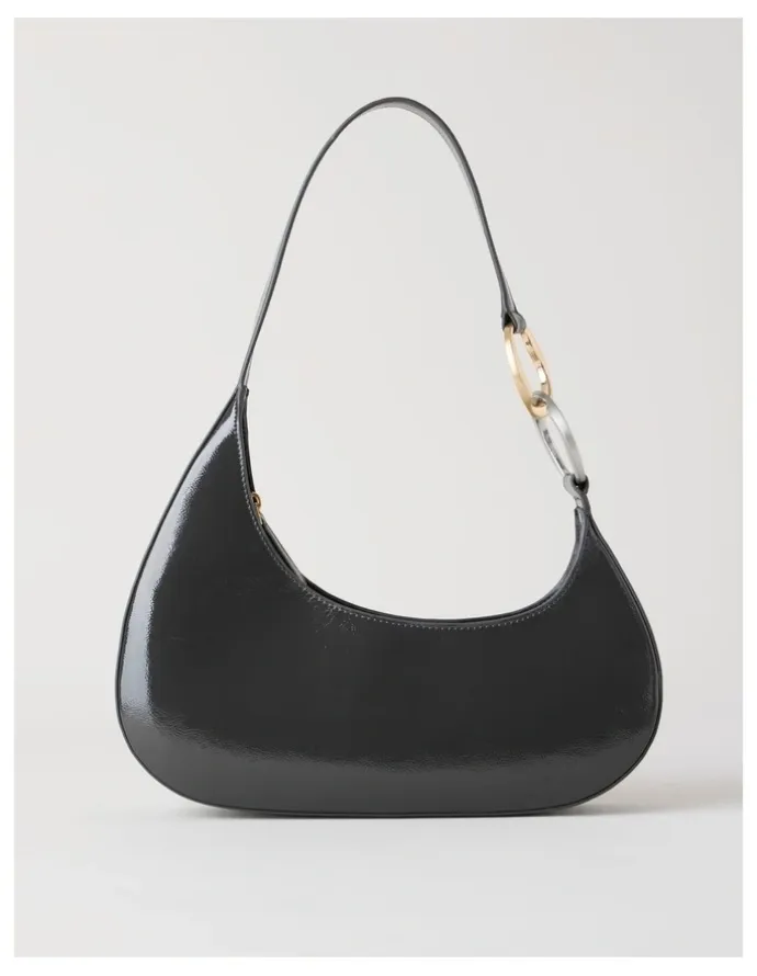 Blaq Bailey Shoulder Bag in Gunmetal