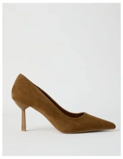 Blaq Becka Heeled Shoes in Camel