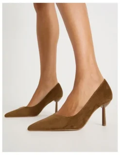 Blaq Becka Heeled Shoes in Camel