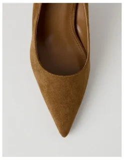 Blaq Becka Heeled Shoes in Camel