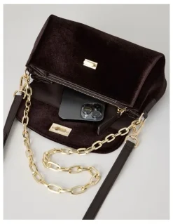 Blaq Bella Shoulder Bag in Chocolate