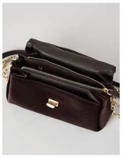 Blaq Bella Shoulder Bag in Chocolate