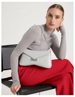 Blaq Betsy Shoulder Bag in Grey