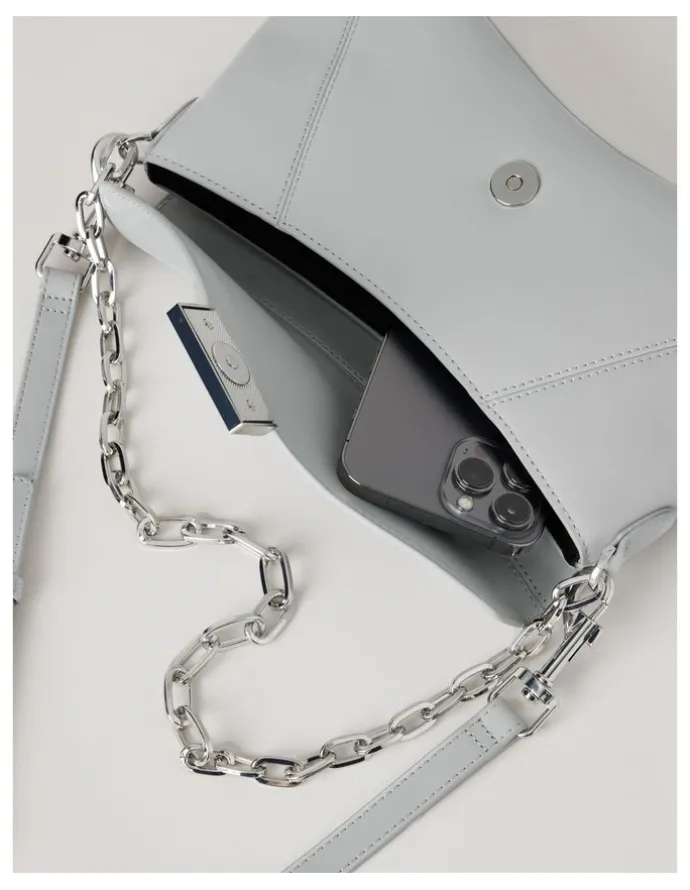 Blaq Betsy Shoulder Bag in Grey