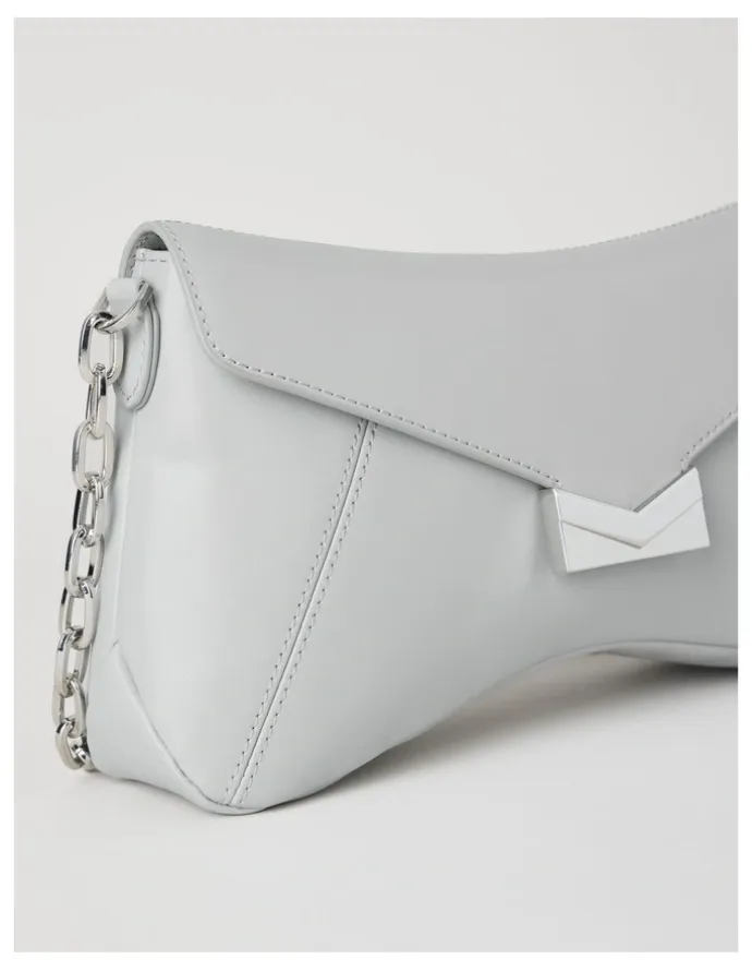 Blaq Betsy Shoulder Bag in Grey