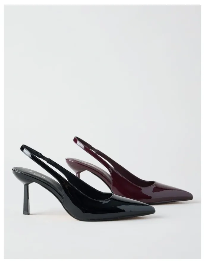 Blaq Breanna Heeled Shoes in Black